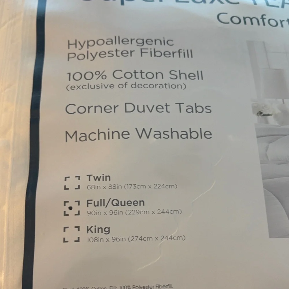 Charter Club Super Luxe Comforter - White